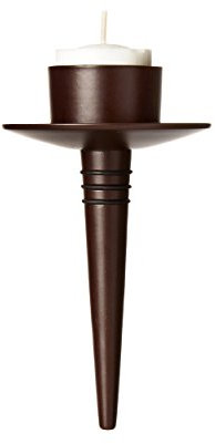 Bottelabra Wine Bottle Tealight Candle Holder Bronze Finish