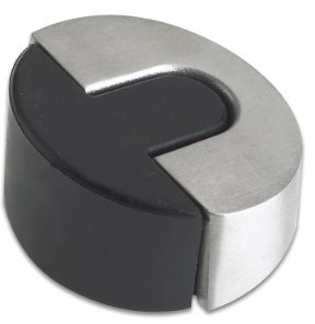 Zoo Floor Mounted Door Stop 48Mm Satin Stainless Steel