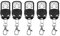 5X HD-LINE Garagentoröffner Fernbedienung Remote Control Handsender 433MHz
