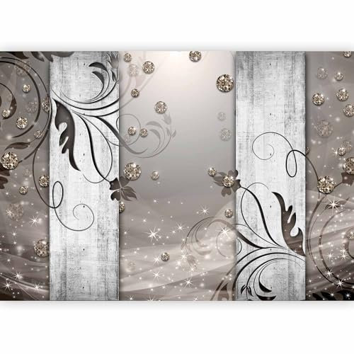 Fototapete murando 350x256 cm Vlies Tapeten Wandtapete XXL Moderne Wanddeko Design Wand Dekoration Wohnzimmer Schlafzimmer Büro Flur Beton Diamant Ornament Abstrakt f-A-0229-a-b