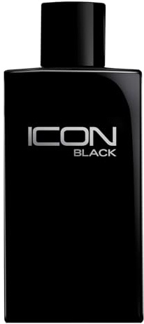 GA-DE Icon Black - EDT Spray Cologne for Men - Masculine Woody Aromas - Bergamot, Lemon, Tangerine, Lavender Notes, and Warm Patchouli - 3.4 oz
