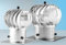 Unbekannt Turbo Kaminaufsatz Lüftungsaufsatz drehbarer Schornsteinaufsatz Kugelaufsatz 150 und 200 mm (200mm)