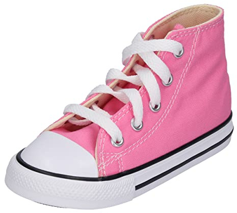 Converse Unisex-Kinder All Star Hohe Sneakers, Pink, 22 EU