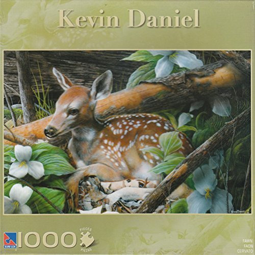 Kevin Daniel 1000 Teile Puzzle: Rehkitz
