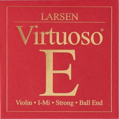 Larsen Strings violin strings Virtuoso E steel ball end single string strong - Tension 8,4kg / 18.5lbs