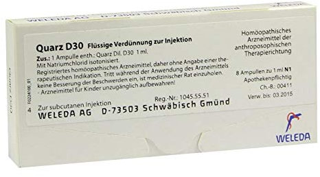 QUARZ D 30 Ampullen 8X1 ml