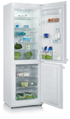 Severin KS 9782 Réfrigérateur/Congélateur/A + + +/185 cm Hauteur/147 kWh/an/214 L Partie/Blanc/Intense de refroidissement Congélateur tiroir 88 L Gefrierteil Weiß