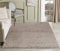 Serdim Rugs Moderner Shaggy Modern Shaggy Teppich, hoher Flor Flor lang, Soft Touch, Teppich Uni Light Beige; Größe: 120 x 170 cm