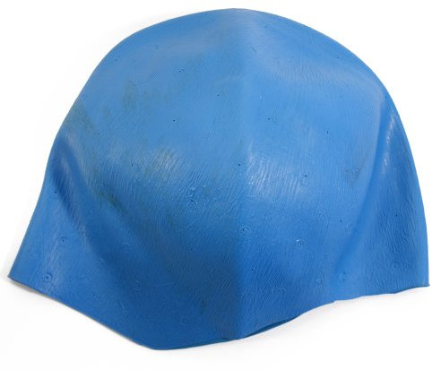 Fripac-Medis Gummi-Strähnenhaube mit Kreuzlöchern aus Silikonkautschuk, blau