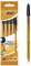 BIC Cristal Original Fine - Bolígrafos punta fina (0.8 mm), Blíster de 4 unidades, Color Negro