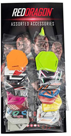 RED DRAGON Verschiedene Hardcore Extra Dick Dart Flights Value Pack
