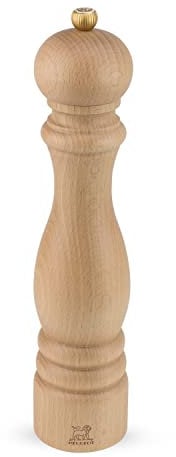 PEUGEOT Paris Manuelle Salzmühle, Klassische Mahlgradeinstellung, Höhe: 30 cm, Holz, Natur, 0870430/SME