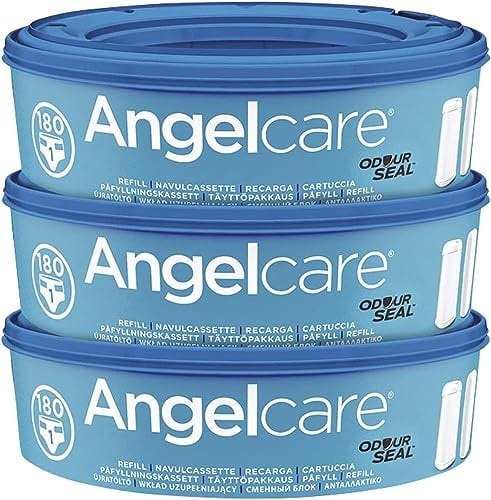 Angelcare Windeleimer Nachfüllpack Plus 3er Pack für Windeleimer Comfort, Comfort plus, Captiva und Deluxe