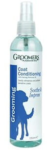 Groomers Coat Conditioning Eau De Cologne With Pure Evening Primrose Oil, Spray 250ml