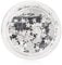 Cosmetic Glitter Stars for use on the face - Silver
