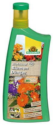 Neudorff BioTrissol Plus Blumen Dünger organischer NPK Flüssigdünger für gesundes Wachstum 1 Liter Flasche