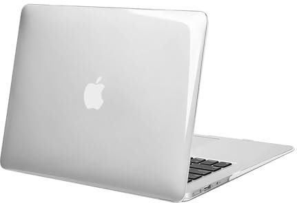 MOSISO Case Compatibile con MacBook Air 13 Pollici (Modelli: A1369 & A1466, Versione Precedente 2010-2017 Uscita), Custodia Rigid in Plastica, Cristallino