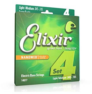 ELIXIR NANO BASS 4-STG MED