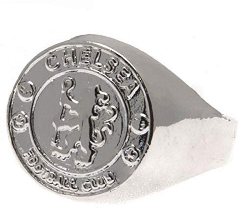 FC Chelsea Ring - Silber überzog - Größe X