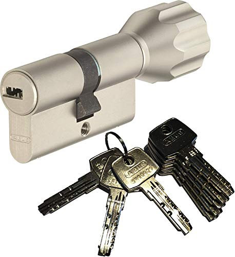 ABUS EC550 Profil-Knaufzylinder Länge Z30/K40mm mit 8 Schlüssel