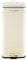 CHARLES BENTLEY Kitchen Bin, 30 Litre, Steel, Square, Retro Style, Kitchen Pedal Waste Bin, Cream, Contemporary, Aesthetic, Convenient, Side and Lid Handles, Inner Bucket, Easy Emptying (67x27cm)