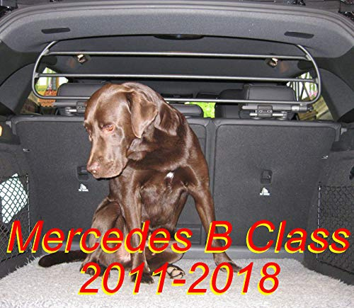 ERGOTECH Divisorio Griglia Rete Divisoria per Mercedes Classe B (2011-2018) RDA65HBG-S, per Trasporto Cani e Bagagli