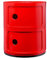 Kartell Componibile Elementos Componibles, Rojo, 32 x 40 x 33 cm