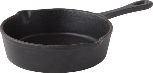 Cast Iron Oven to Tableware - Round Pan / Skillet 5.5 (14cm) (Box of 1)(Pan / Skillet Only) - great sizzle to service cookware
