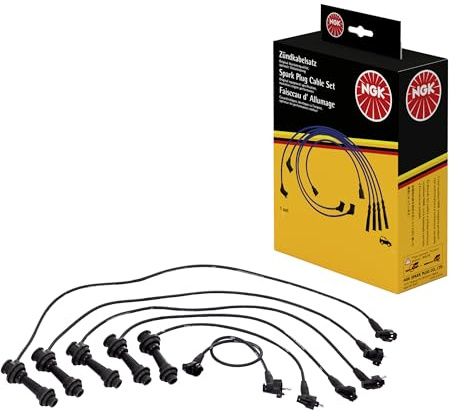 NGK 44319 Zündleitungssatz Zündkabelsatz Kompatibel mit TOYOTA SUPRA JZA80 9091921521 RC-ET1227