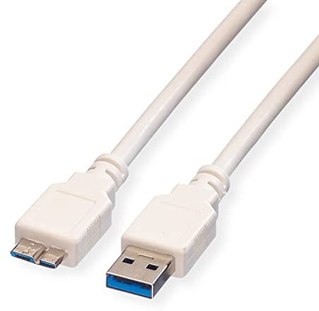 VALUE USB 3.0 Cable A ST - Micro B ST 0.8 m