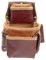 Occidental Leather 5060 20,3 cm tiefe Tasche mit Halterungen