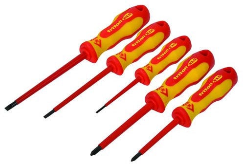 C.K T4728 Triton XLS 1000V Screwdriver Set SL/PH (5 Pieces)