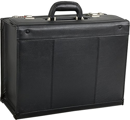 Black Leather Pilot Case (#1853-0)