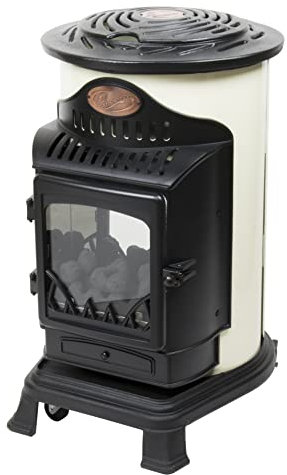Cream Portable Provence Calor Gas Heater Fire