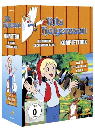 Nils Holgersson - Komplettbox [9 DVDs]