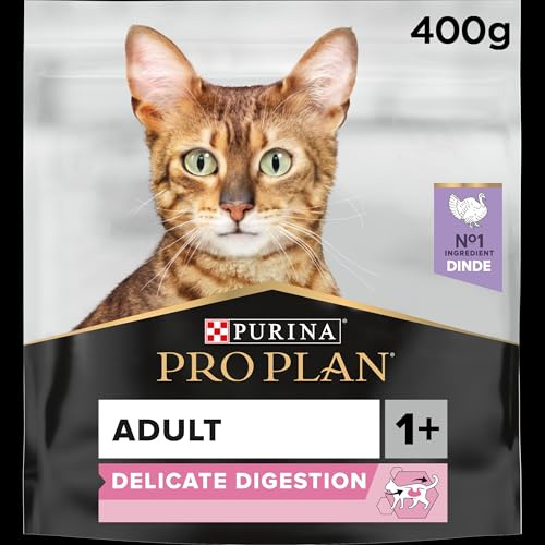 Adult Delicate Digestion | Trockenfutter für Katzen | 2 x 400 g | Truthahn