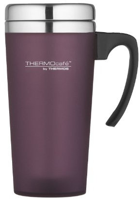 Thermos Thermocafe Soft Touch Travel Mug, 420 ml, Purple