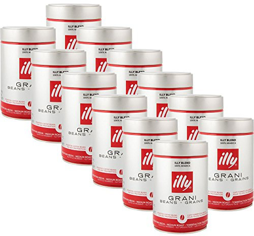 Illy Classico Coffee Beans (12 Packs of 250g)