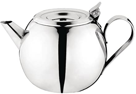 Olympia Stacking Teapot Stainless Steel 500Ml Infuser for Better Experience