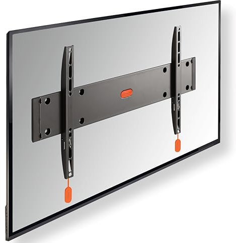 Vogel's Base 05M Flache TV Wandhalterung für 32-55 Zoll Fernseher, Flach, Max. 30 kg, Halterung auch für LED, QLED und OLED Fernseher, TÜV-Zertifiziert, VESA 100 x 100 bis 400 x 400