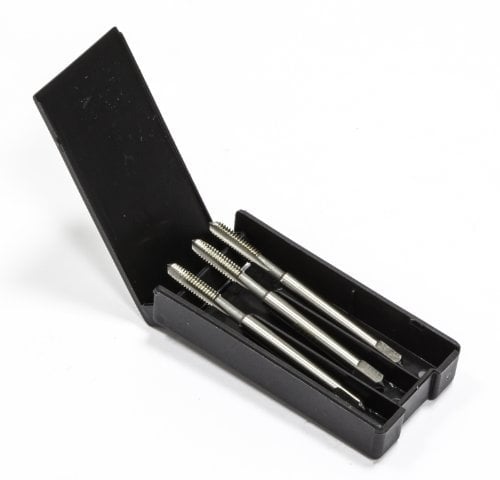Volkel Jeu de 3 tarauds fin en acier rapide 4 x 0,7 mm