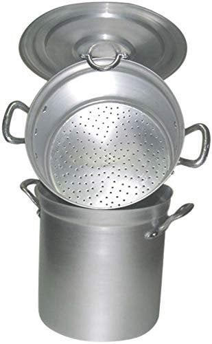 Cao Mixte 20333 Couscoussier 2 pi ces 33 litres, sans, L EU, Aluinium