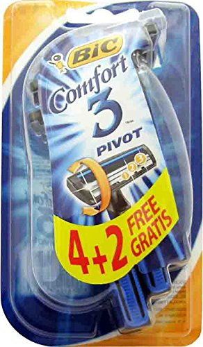 20 x BIC Einweg Rasierer & Comfort 3 Pivot 6 Stück