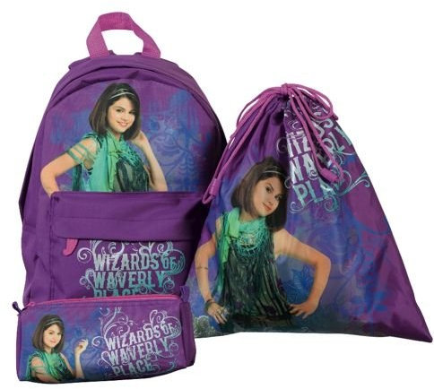 United Labels 0109416 - Wizards of Waverly Place Rucksack-Set, 3-teilig