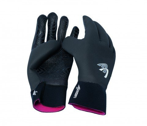 Ascan Thermoglove Neoprenhandschuhe Surfhandschuh, L, schwarz