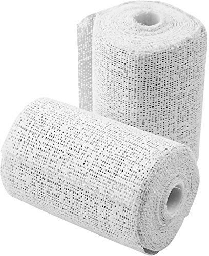 Create Crafts Creativ 78913 Vendaje de yeso, L: 2,7 m, ancho: 7,5 cm, 2rollos, gris