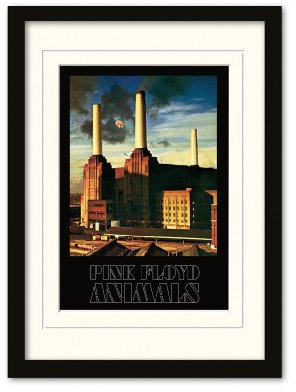 Pink Floyd Animals Gerahmter Kunstdruck, A3