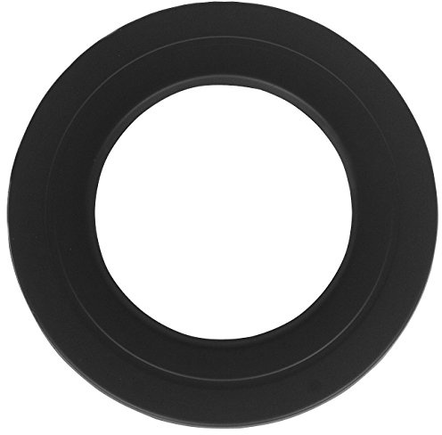 Rosette Ø 120 mm Schwarz 30 mm Breite für Rauchrohr / Ofenrohr