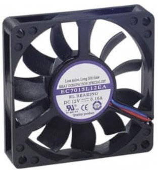 Dexlan Ventilateur 70 x 70 x 15 mm