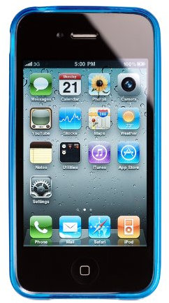 Kensington Grip Case for iPhone 4/4S - Blue